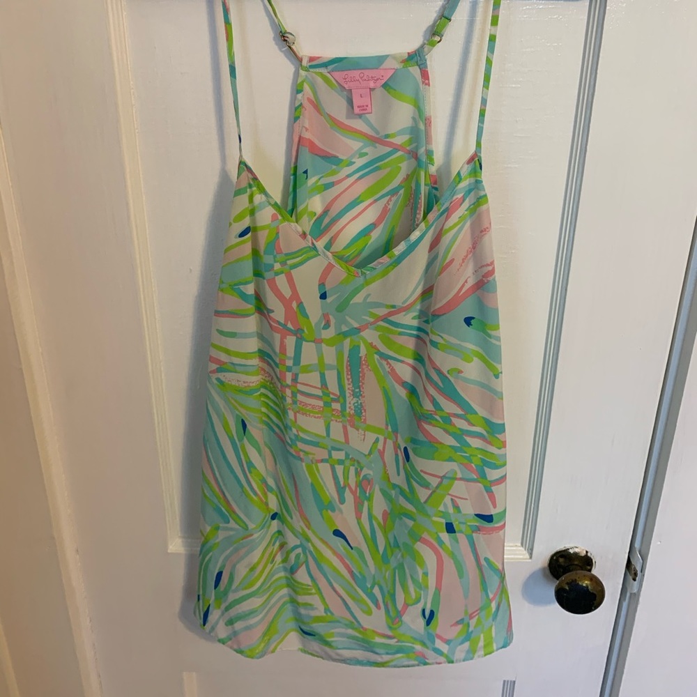 Lilly Pulitzer Silk Tank Top